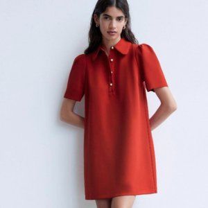Zara Pearl Button Dress